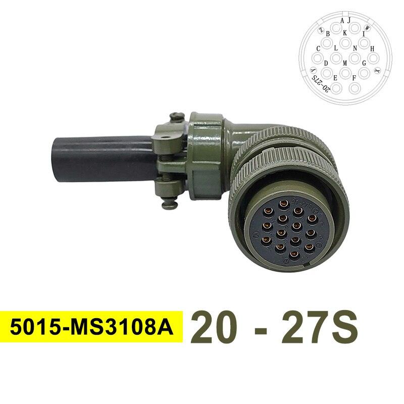 20-18 20-27 20-29 Military Specification Connector 5015 MIL STD MS3102A MS3106A MS3108A Plug&amp;Socket MIL-C Circular Connectors.