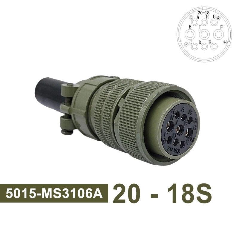 20-18 20-27 20-29 Military Specification Connector 5015 MIL STD MS3102A MS3106A MS3108A Plug&amp;Socket MIL-C Circular Connectors.