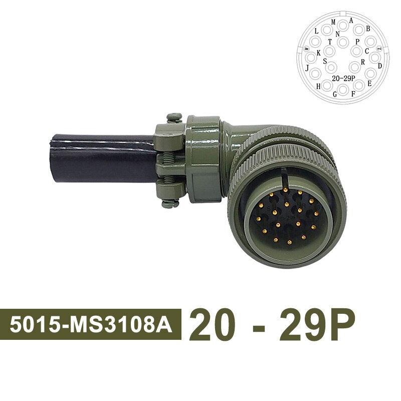 20-18 20-27 20-29 Military Specification Connector 5015 MIL STD MS3102A MS3106A MS3108A Plug&amp;Socket MIL-C Circular Connectors.