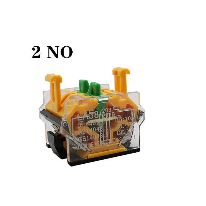 22MM Selector Knob Rotary Switch Latching Momentary 2NO 1NO1NC 2 3 Position DPST 10A 400V Power Switch ON/OFF Red Green Black.la38 series button switch