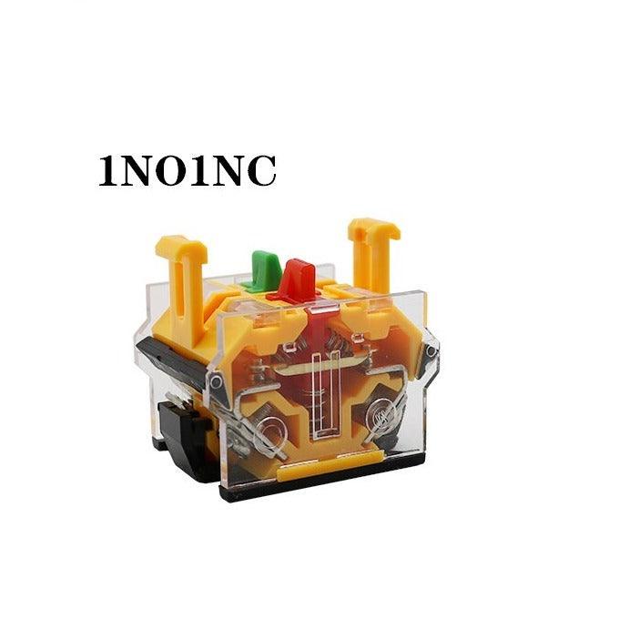 22MM Selector Knob Rotary Switch Latching Momentary 2NO 1NO1NC 2 3 Position DPST 10A 400V Power Switch ON/OFF Red Green Black.