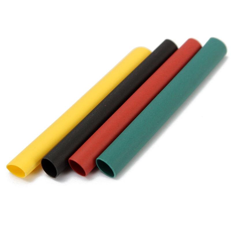 328Pcs/set Sleeving Wrap Wire Car Electrical Shrinkable Cable Tube kits Heat Shrink Tube Tubing Polyolefin 8 Sizes Mixed Color.