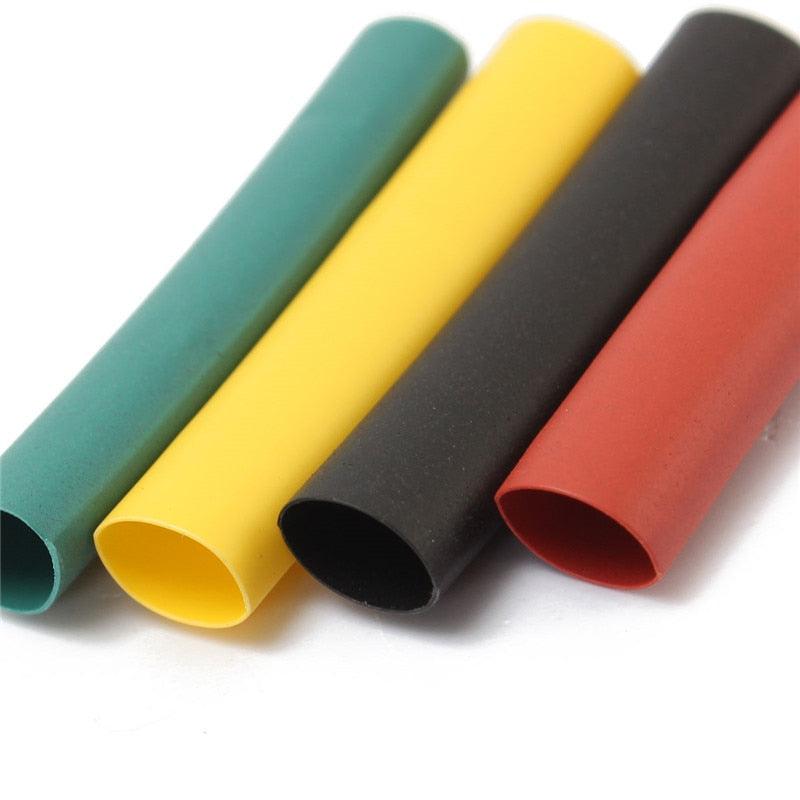 328Pcs/set Sleeving Wrap Wire Car Electrical Shrinkable Cable Tube kits Heat Shrink Tube Tubing Polyolefin 8 Sizes Mixed Color.