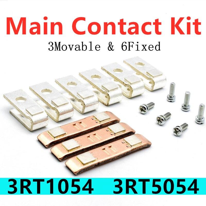 3rt contactor accessories,3RT1954-6A Main Contact Kit (for SIMENSE) 3RT1054 3RT5054 Magnetic Contactor Accessories| Stationary and Moving Contacts Point Repair Kit&nbsp;contactor accessories,3rt1954-6a