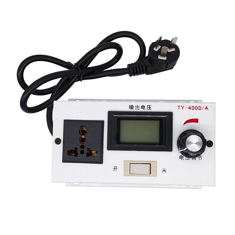 4000W High power silicon controlled Electronics Voltage Regulator 220VAC input PWM.4000w controllable voltage regulator