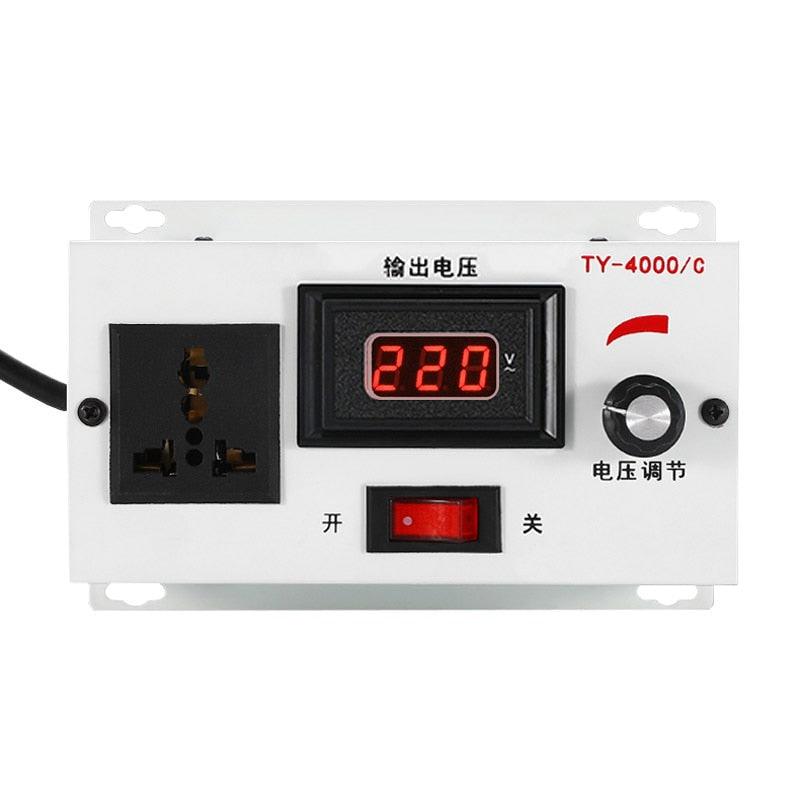4000W High power silicon controlled Electronics Voltage Regulator 220VAC input PWM.