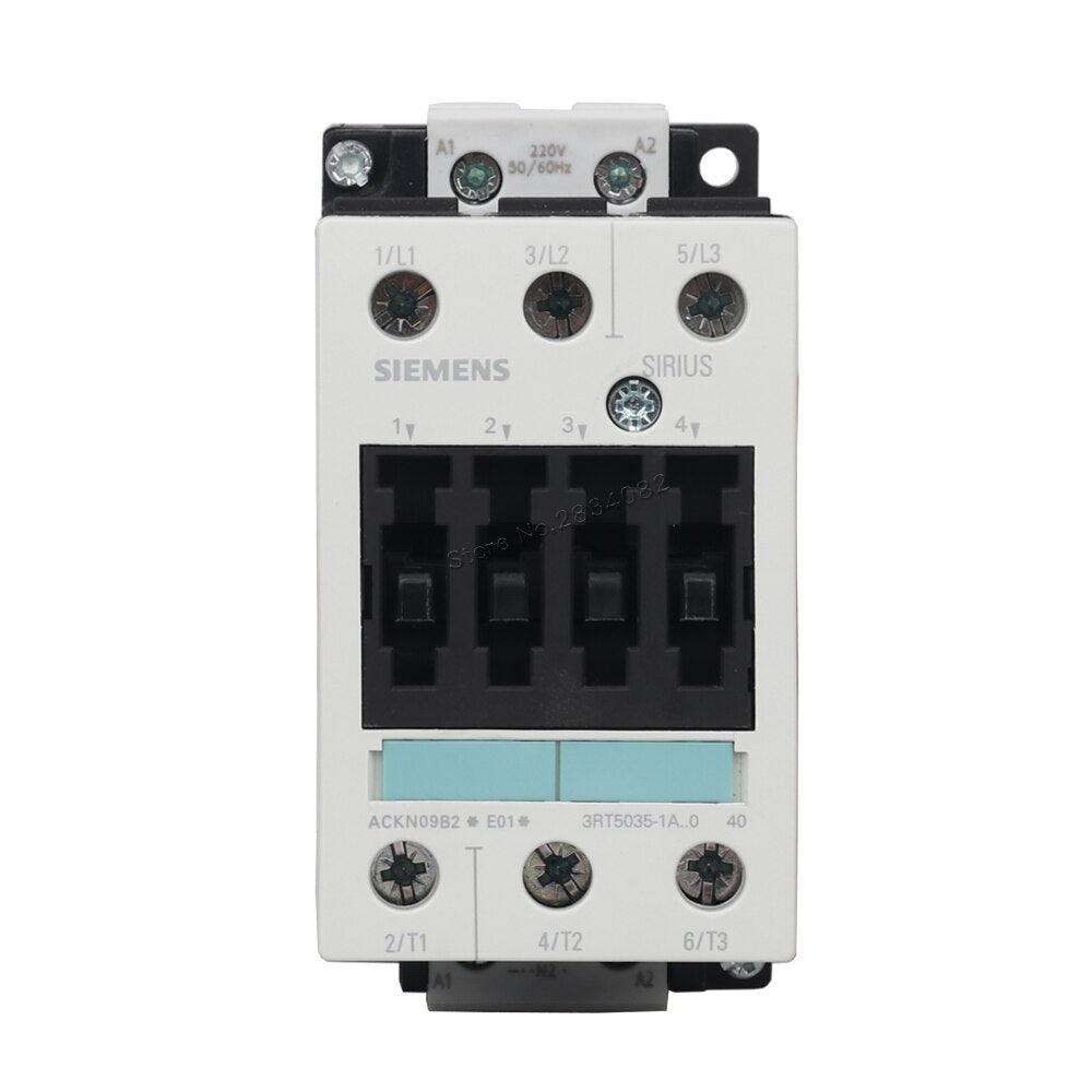 40A AC Contactor 220V 50/60Hz Coil Voltage AC 380V 3P 3NO Contactor 3RT5035-1AN20 SIEMENS.