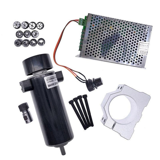 48V 500WE Dc Spindle Set 0~60V Adjustable speed Governor for carving machine.mini mill spindle