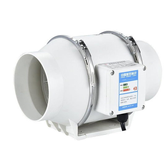 4inch 220V Exhaust Fans Home Inline Pipe Duct Fan Extractor Ventilation.