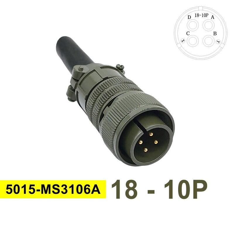 5015 MIL-C Plug Socket 18S-3 Circular Connector 18S-10 18S-11 Military Specification Connector MIL STD MS3102 MS3106 MS3108.