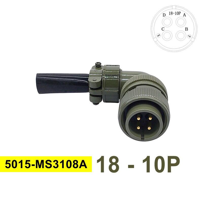 5015 MIL-C Plug Socket 18S-3 Circular Connector 18S-10 18S-11 Military Specification Connector MIL STD MS3102 MS3106 MS3108.