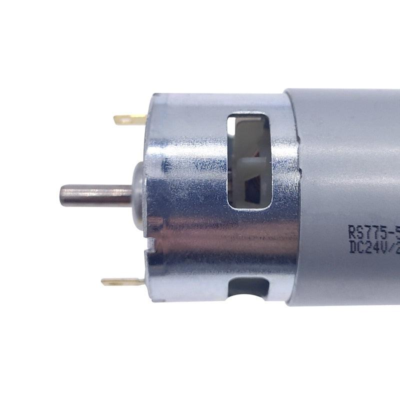 775 DC 12V-24V Double ball bearing Large Torque Double output shaft High Power Low Noise Hot Sale Electronic Component Motor.