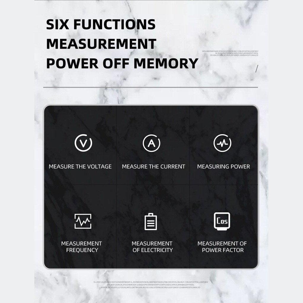 AC 20A/100A Digital Power Energy Voltmeter Ammeter current Amps Volt wattmeter 110-250V Power Monitor.
