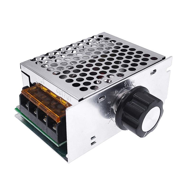 AC voltage regulator 220V motor speed controller PWM control SCR 4000W dimmers rectifier.4000w controllable voltage regulator