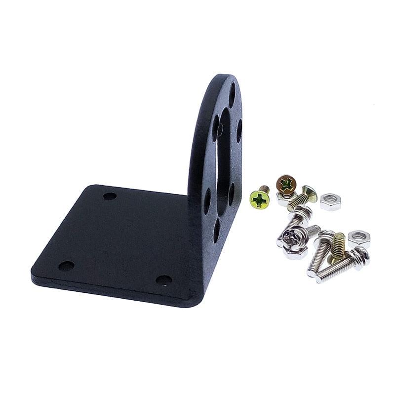 Aluminium alloy  37GB(GA) gear motor Bracket with  Matching screw.