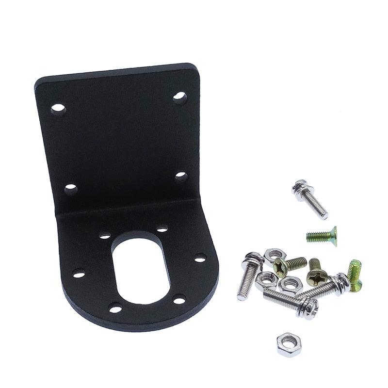 Aluminium alloy  37GB(GA) gear motor Bracket with  Matching screw.