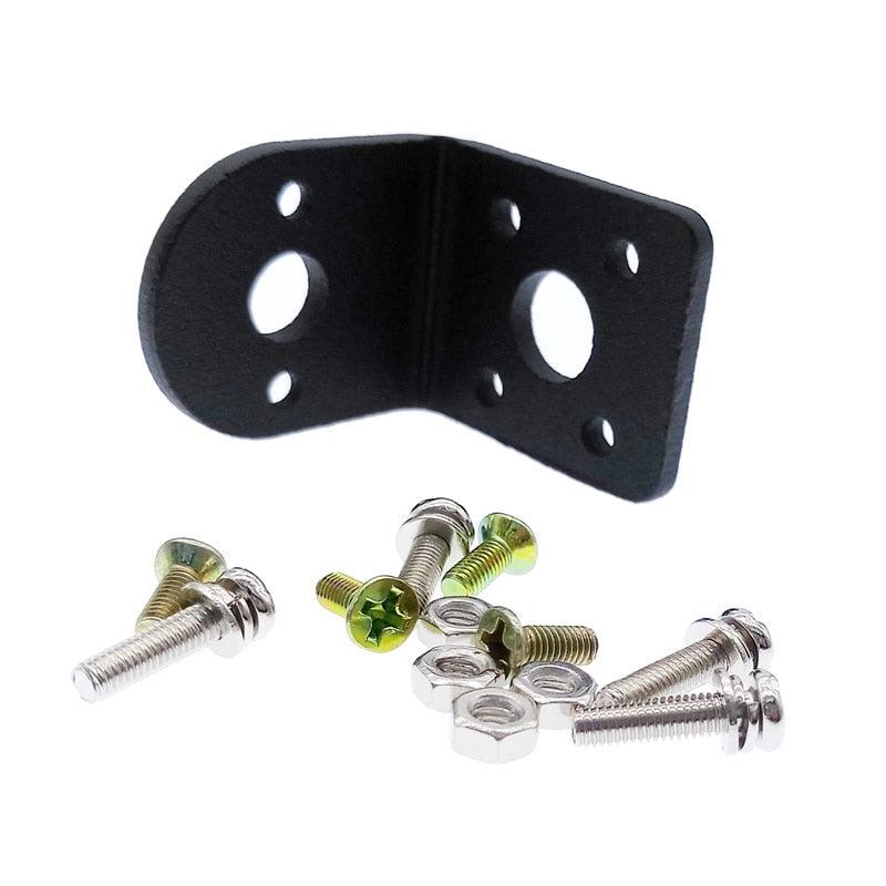 Aluminium alloy mounting bracket 25GB(GA) gear motor bracket with  matching screw.