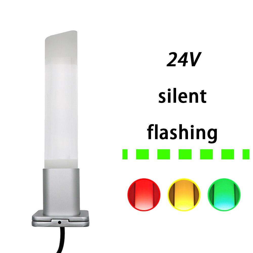 Aluminum Machine Safety Indicator Light Be With Buzzer LED Signal Light Three-color Tower Light Foldable 24V Customizable Logo.