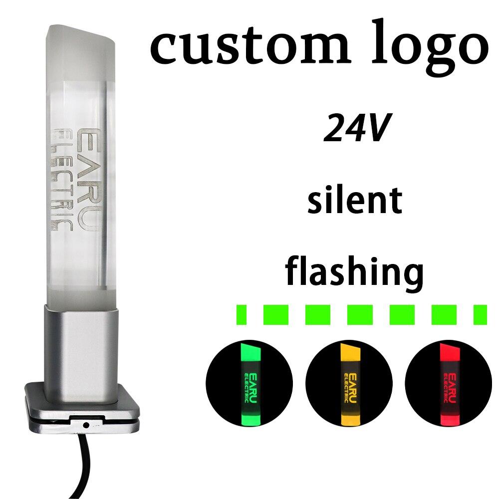 Aluminum Machine Safety Indicator Light Be With Buzzer LED Signal Light Three-color Tower Light Foldable 24V Customizable Logo.
