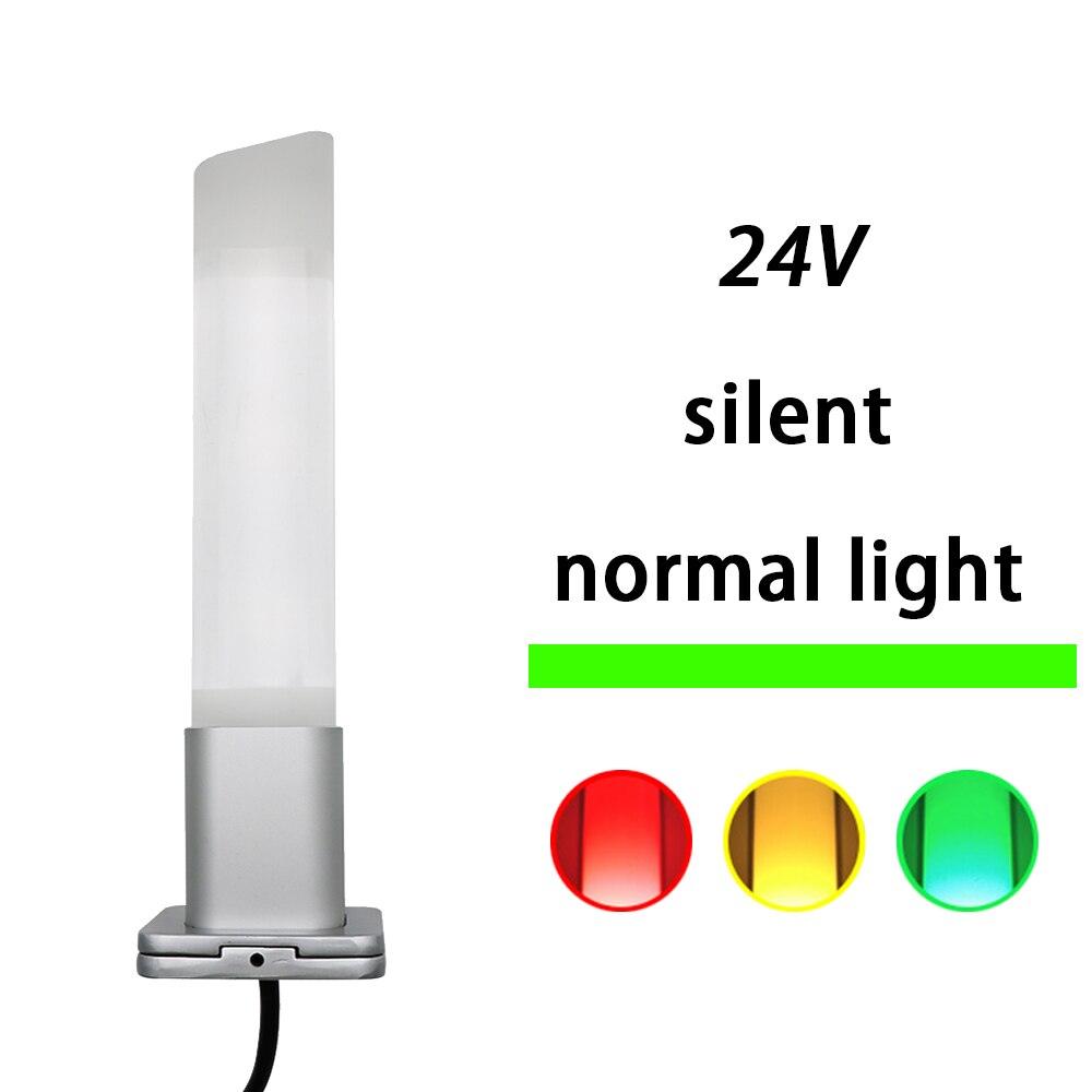 Aluminum Machine Safety Indicator Light Be With Buzzer LED Signal Light Three-color Tower Light Foldable 24V Customizable Logo.