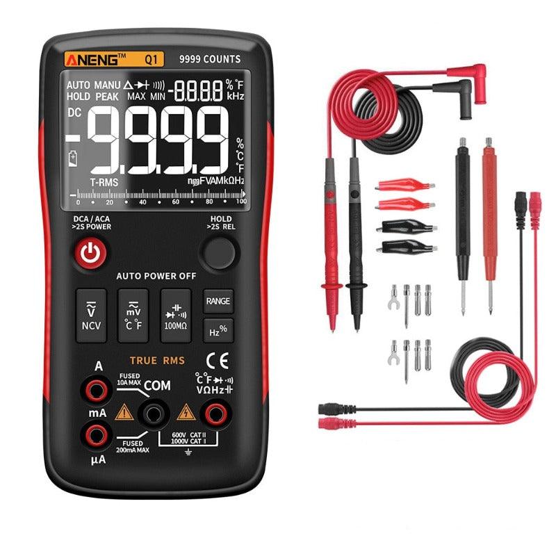 ANENG- Q1 Digital Multimeter 9999 Analog Tester| Multicolor Optional.