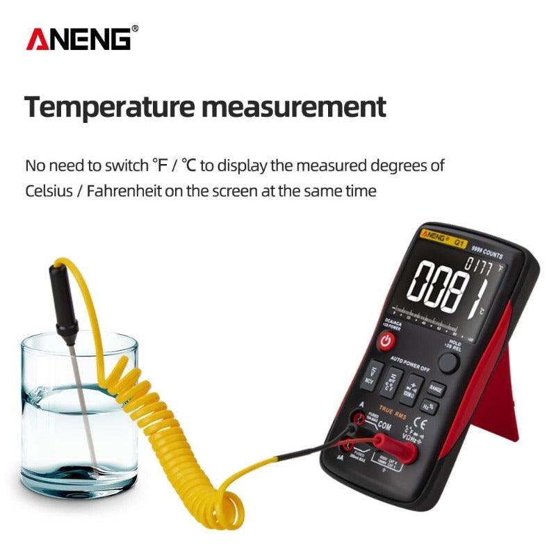 ANENG- Q1 Digital Multimeter 9999 Analog Tester| Multicolor Optional.