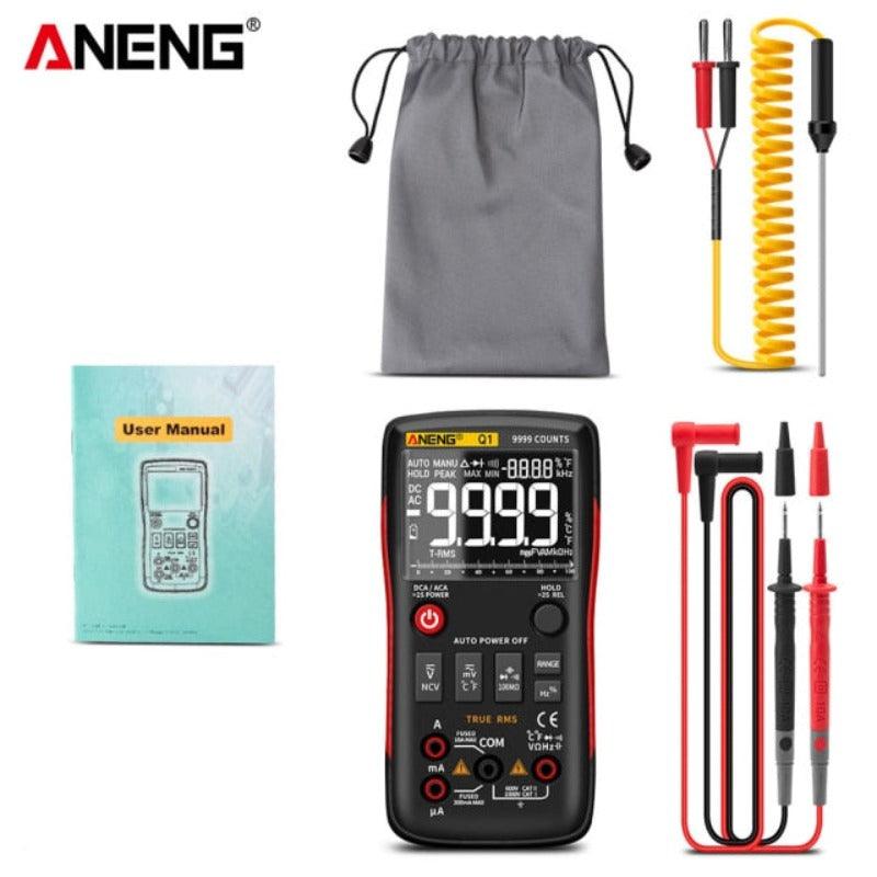 ANENG- Q1 Digital Multimeter 9999 Analog Tester| Multicolor Optional.