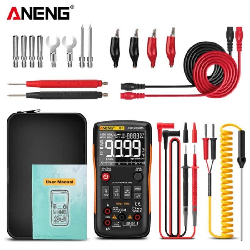 ANENG- Q1 Digital Multimeter 9999 Analog Tester| Multicolor Optional.