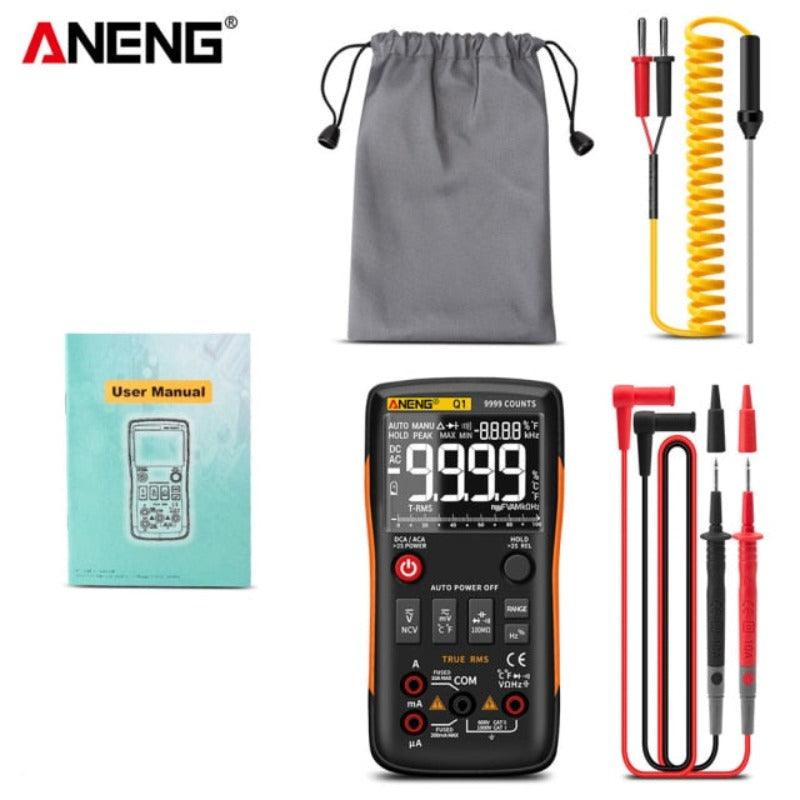 ANENG- Q1 Digital Multimeter 9999 Analog Tester| Multicolor Optional.