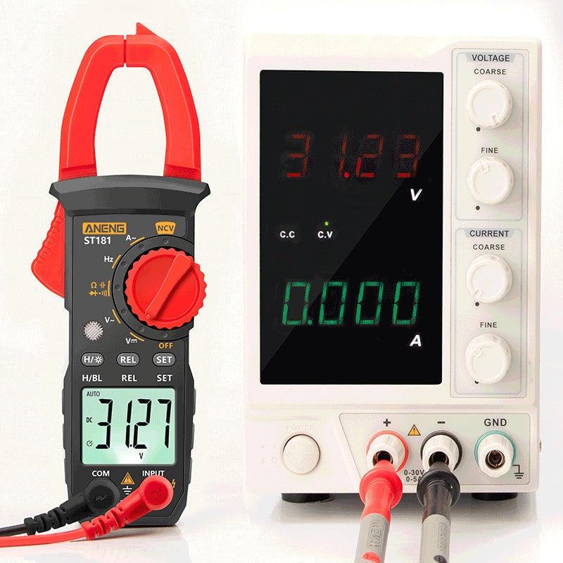 ANENG- ST181 Clamp Meter| DC/AC Current 4000 Counts  Ohm Test.