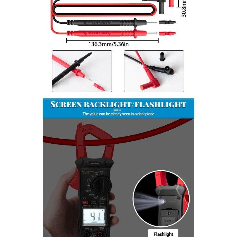 ANENG- ST209| 6000 counts True RMS Amp DC/AC Current Clamp tester Meters| voltmeter 400v Auto Range.