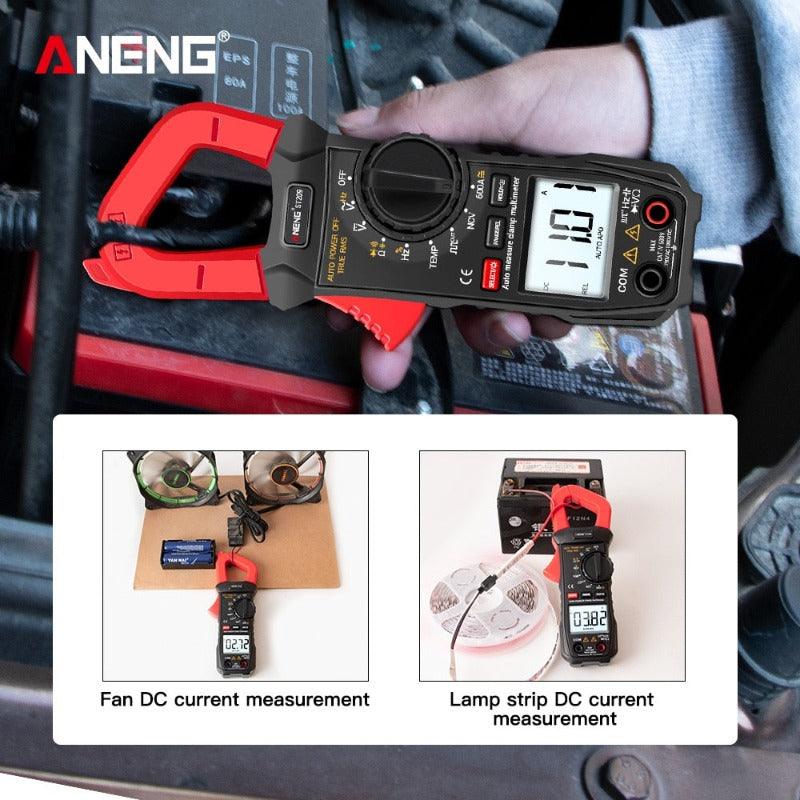 ANENG- ST209| 6000 counts True RMS Amp DC/AC Current Clamp tester Meters| voltmeter 400v Auto Range.