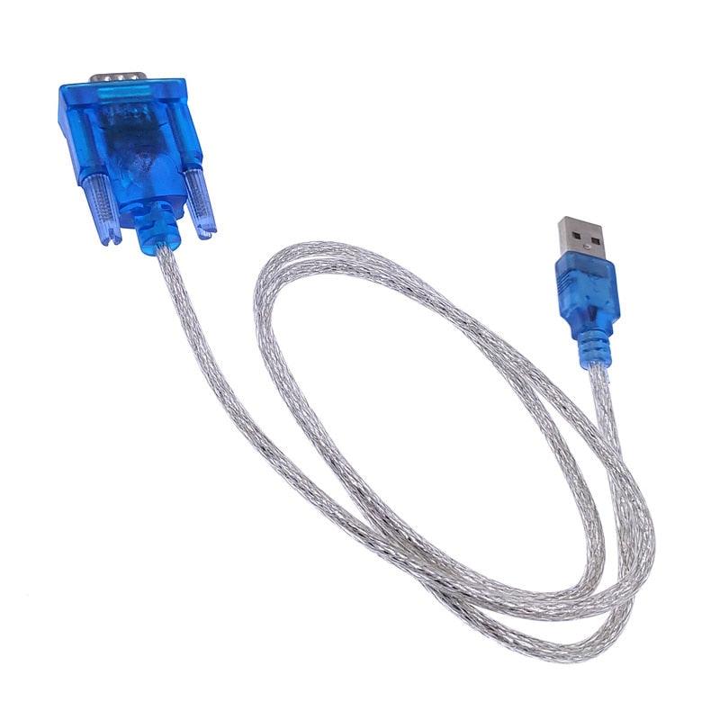 CH340 USB to RS232 Serial Port 9 Pin DB9 Cable Serial COM Port Adapter Convertor Support Windows 7.