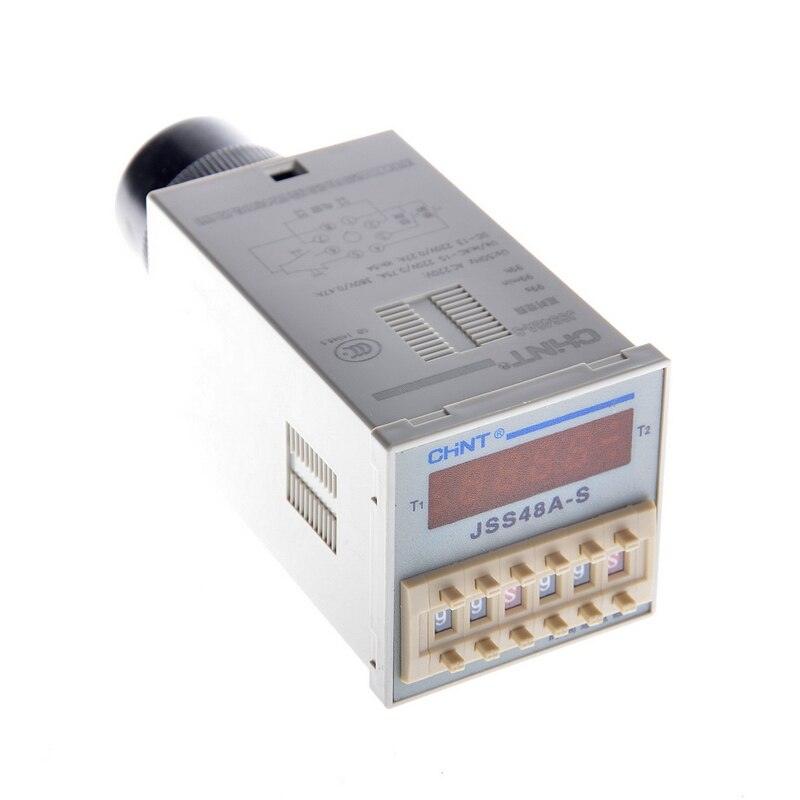 CHINT JSS48A-S  DH48S-S Digital Display Cycle Control Time Relay  220V 230V AC 50/ 24VDC.
