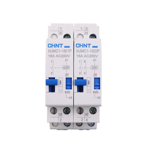 CHNT NJMC1-16/1P 2P DC24V AC220V 16A Pulse Relay Impulse Relay.