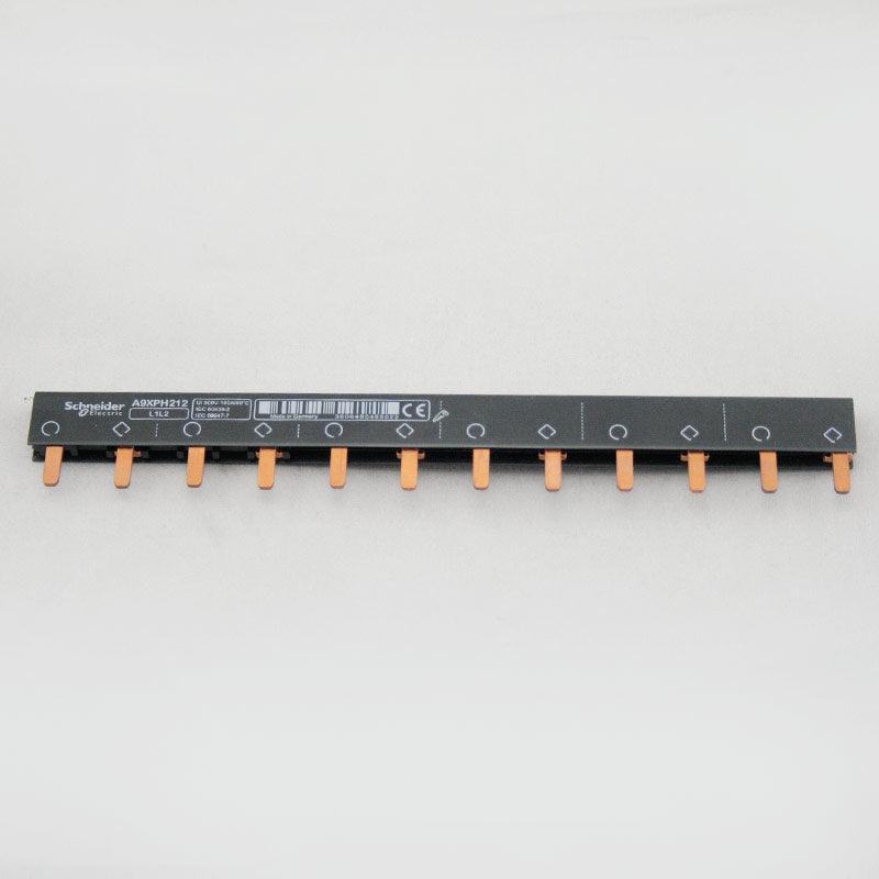 Circuit breaker connection,1P copper bar, copper teeth,comb Busbar,bus bar,single input single output 24 teeth 24 bit A9XPH124.