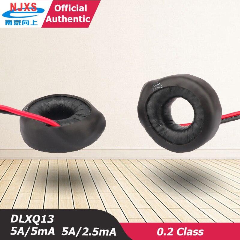 Coil Type Current Transformer Lead Output DLXQ13 5a:5mA 5A2.5mA mini ac current transform for sale toroidal transform manufactur.