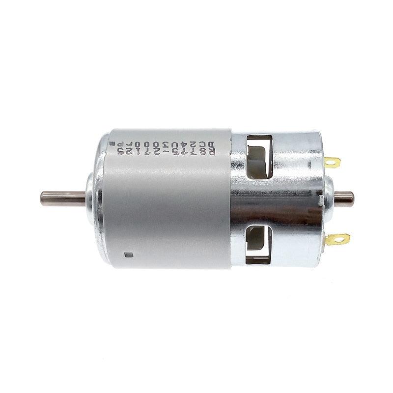DC 12V Motor 775 24V double Ball Bearing 3000rpm4500rpm6000rpm8500rpm10000rpm  RS775 Large Torque Low Noise.