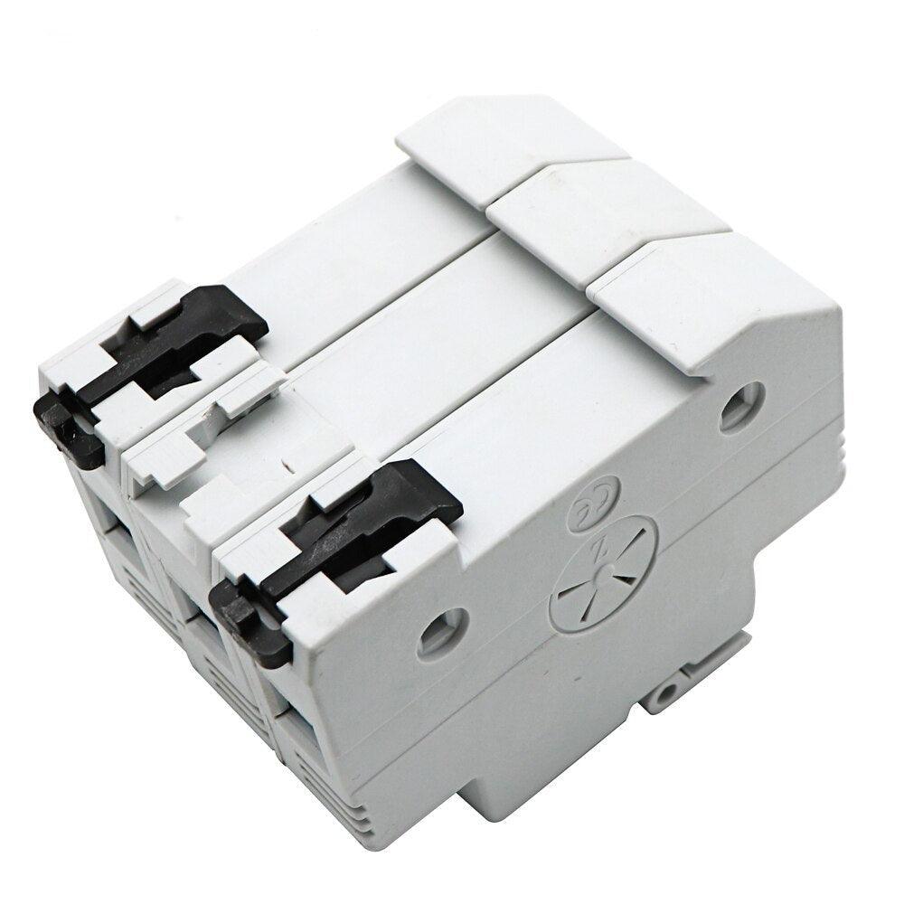 Din Rail Solar PV DC Fuse Holders with Indicator Light suitable for 10*38mm DC PV Fuse Link for Solar Photovoltaic System Pro.