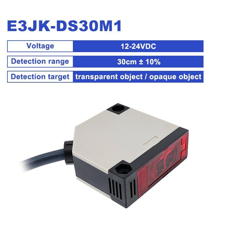 E3JK-R4M1/2 E3JK-DS30M1/2Photoelectric Switch DC24V AC220V 24V-220V Diffuse Reflection Infrared Switch Sensor.infrared sensor