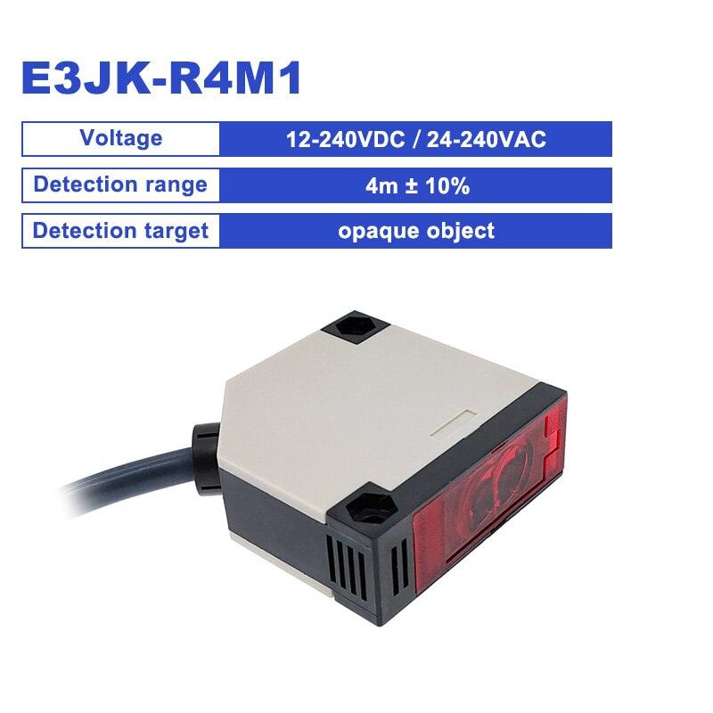 E3JK-R4M1/2 E3JK-DS30M1/2Photoelectric Switch DC24V AC220V 24V-220V Diffuse Reflection Infrared Switch Sensor.infrared sensor