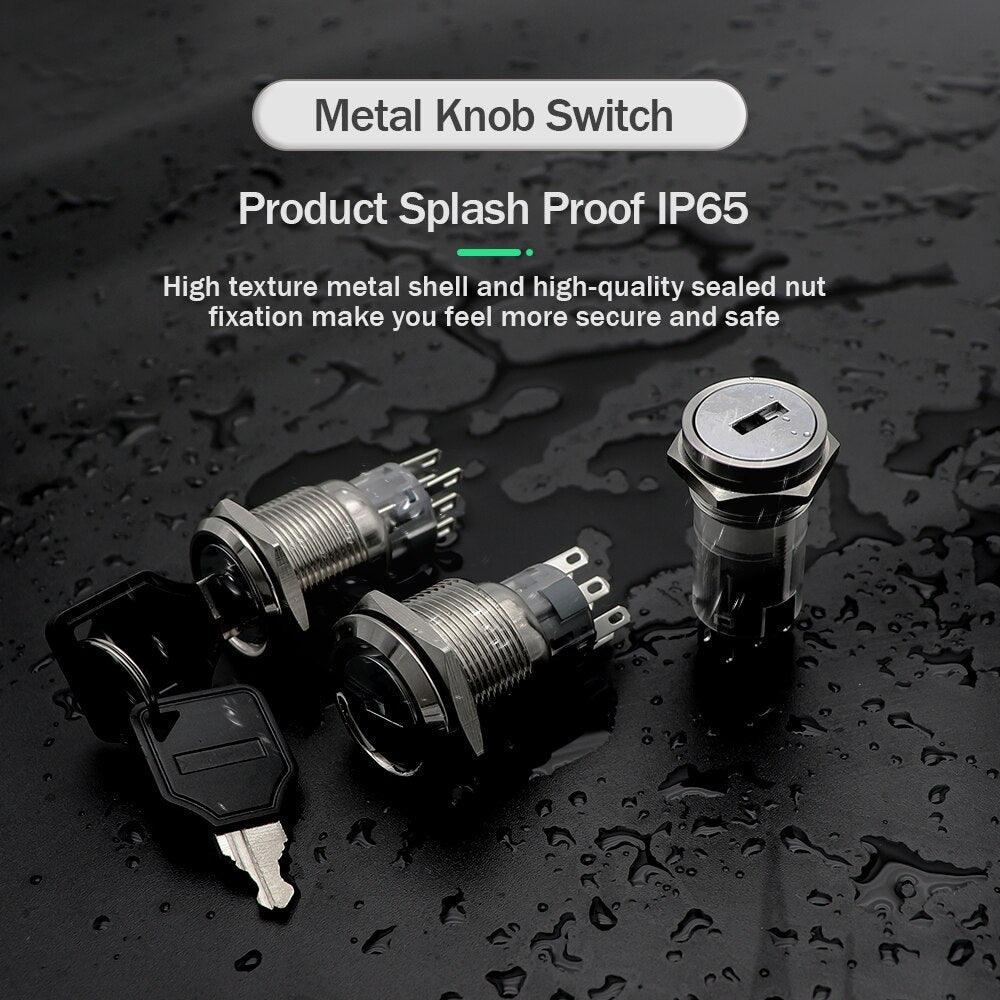 metal knob switch