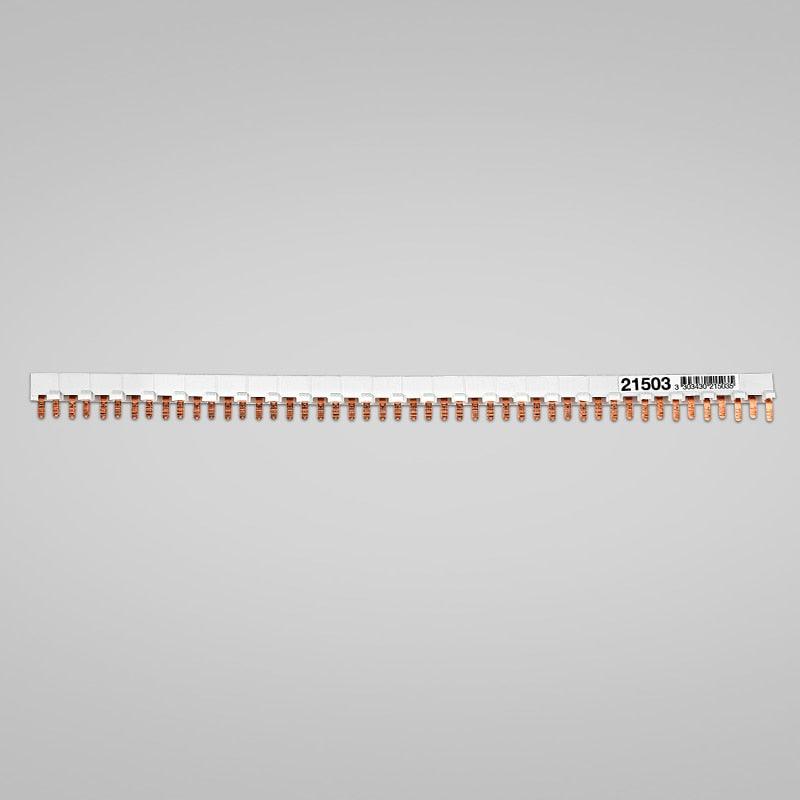 Export Breaker Accessories 1P+N 24*18mm Air Switch Comb Busbar DPN Double In Double Out 24 Circuit Connection Copper Bar.