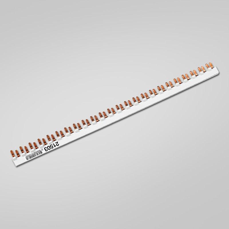 Export Breaker Accessories 1P+N 24*18mm Air Switch Comb Busbar DPN Double In Double Out 24 Circuit Connection Copper Bar.