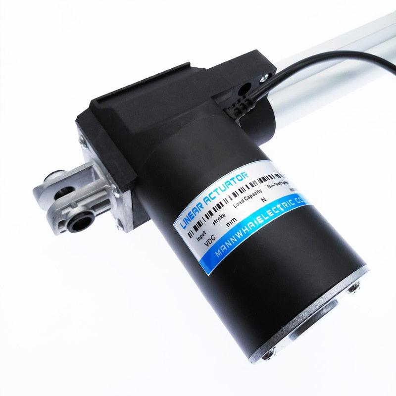 High Power 24V DC Linear Actuator 4000N/407kg 200mm Force Low Noise Electric Piston 6000N 4000N 2000N.