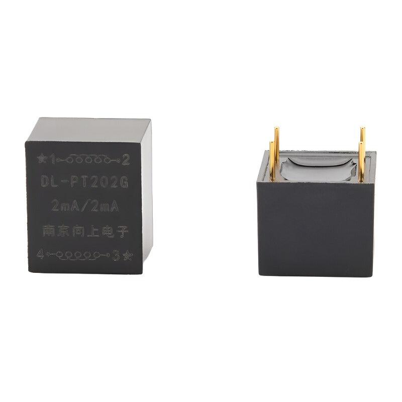 High Precision micro Miniature voltage transformer DL-PT202G 2mA/2mA pcb encapsulated mini ac potential transformer 220v 380v.