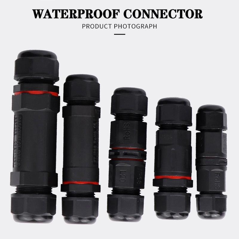 IP68 waterproof cable connector I-type/Y-type/T-type 2Pin 3Pin 4Pin 5Pin Optional.