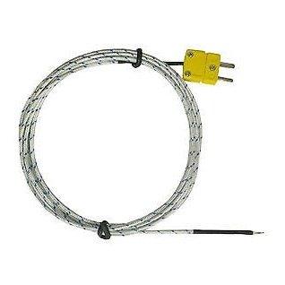 K Type Thermocouple Temperature Sensors with Mini K Type Connector 2m (6.6').