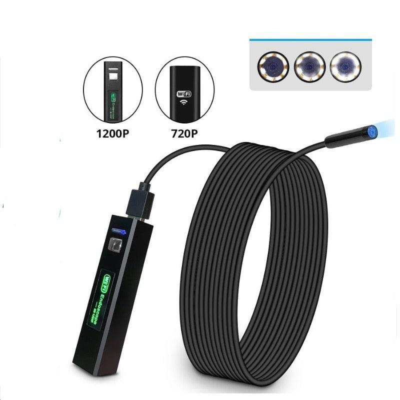 KERUI- 1200P WIFI Endoscope IP67 HD Wireless Snake Camera/ 1-10M optional.