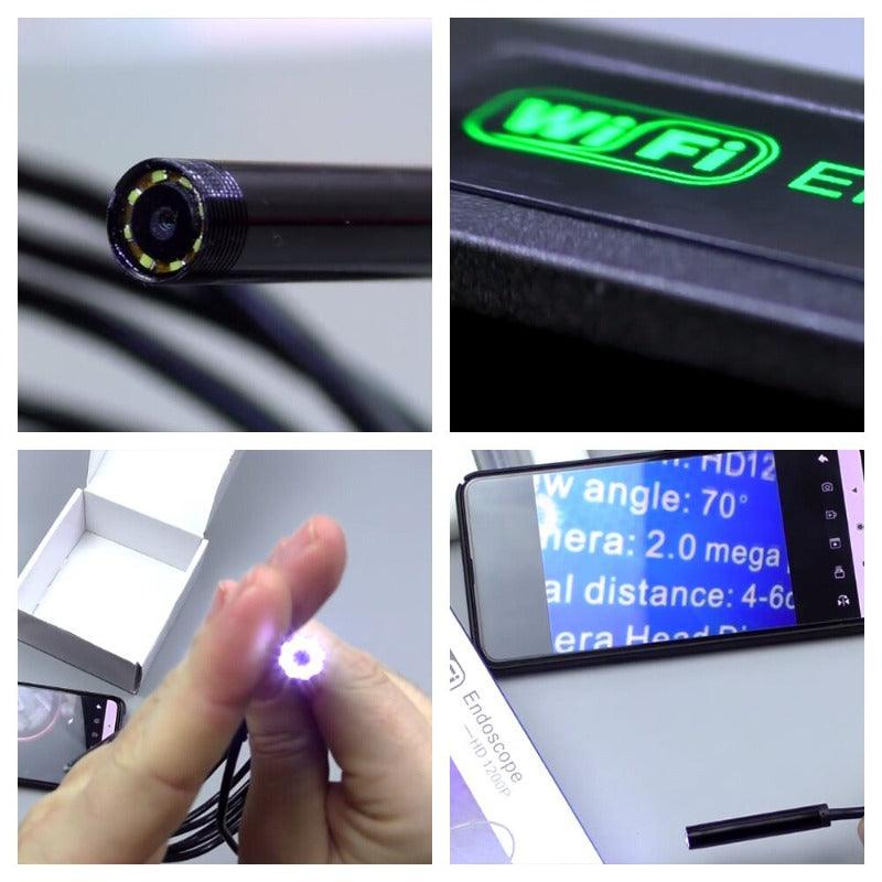 KERUI- 1200P WIFI Endoscope IP67 HD Wireless Snake Camera/ 1-10M optional.
